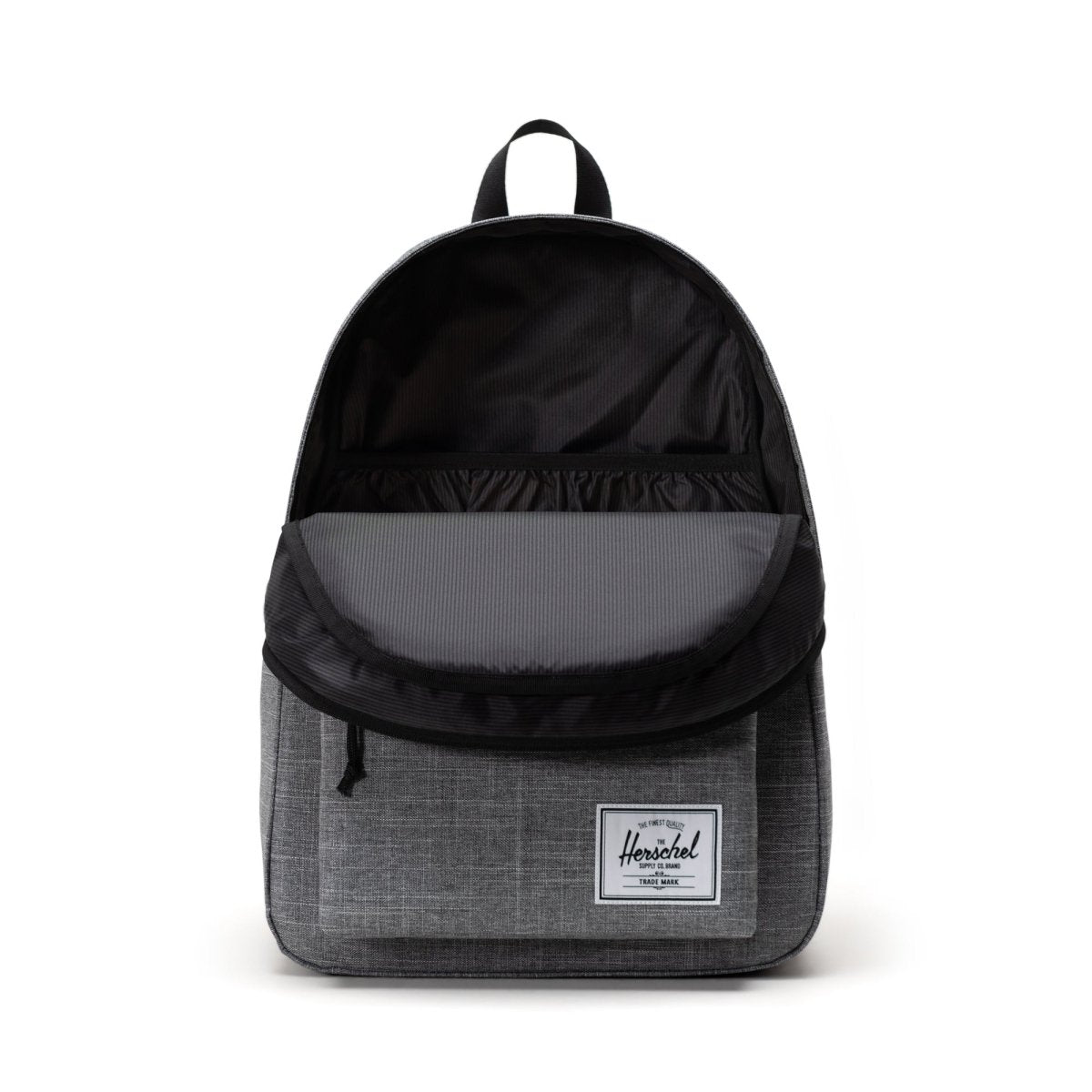 Herschel Classic Backpack XL 30L in Raven Crosshatch - Getoutside Shoes