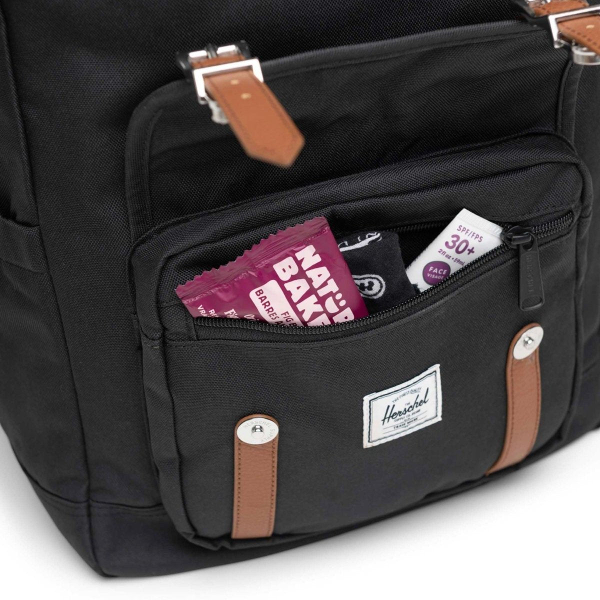 Herschel Little America Backpack in Black - Getoutside Shoes