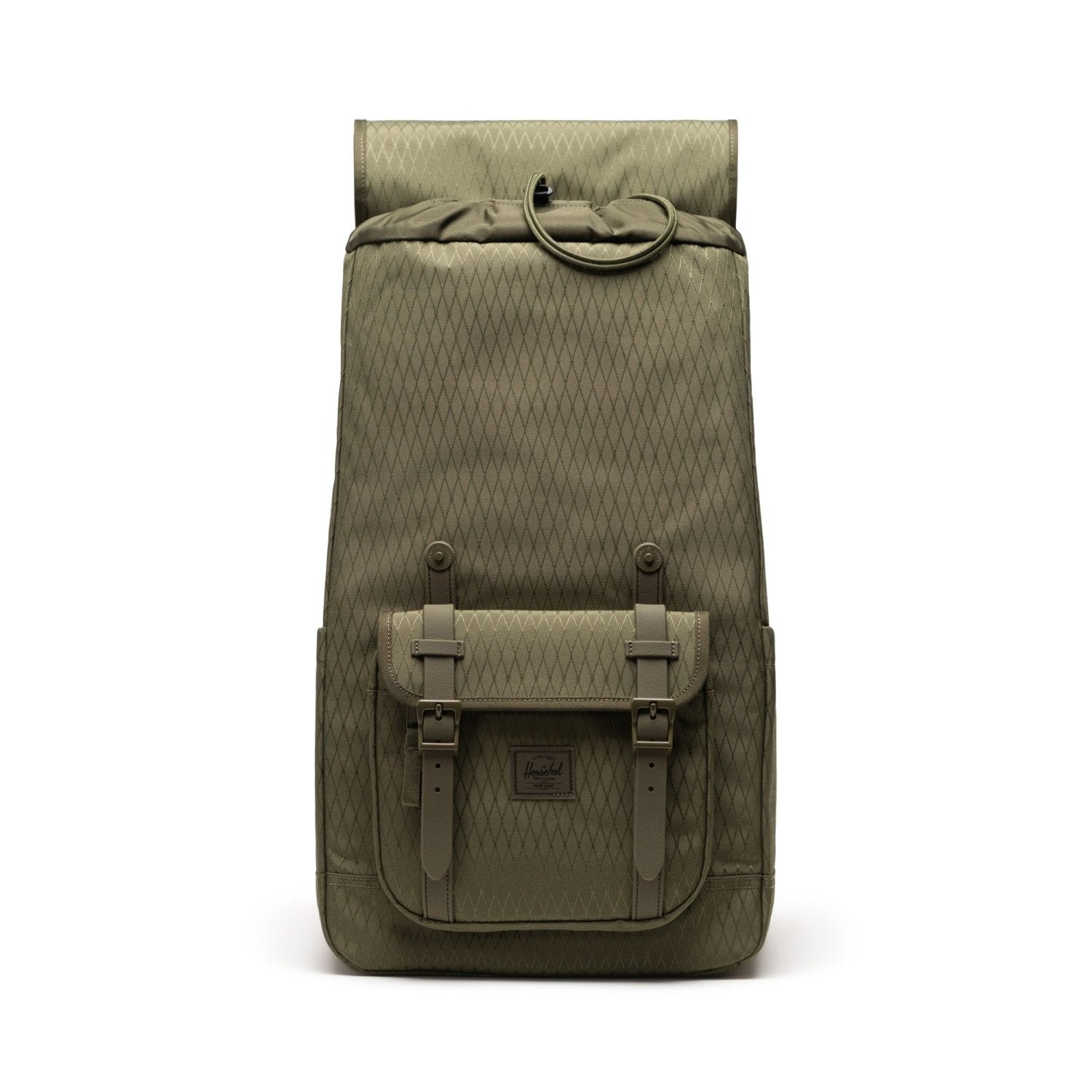 Herschel Little America Backpack in Ivy Green Diamond - Getoutside Shoes