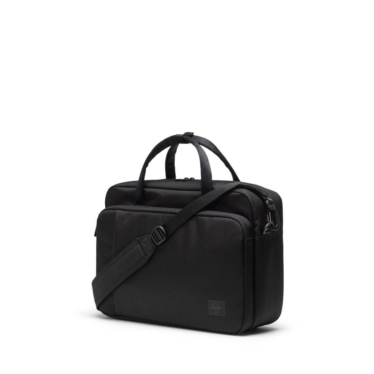 Herschel Tech Gibson Messenger in Black - Getoutside Shoes
