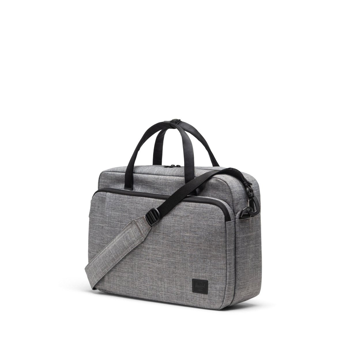 Herschel Tech Gibson Messenger in Raven Crosshatch - Getoutside Shoes