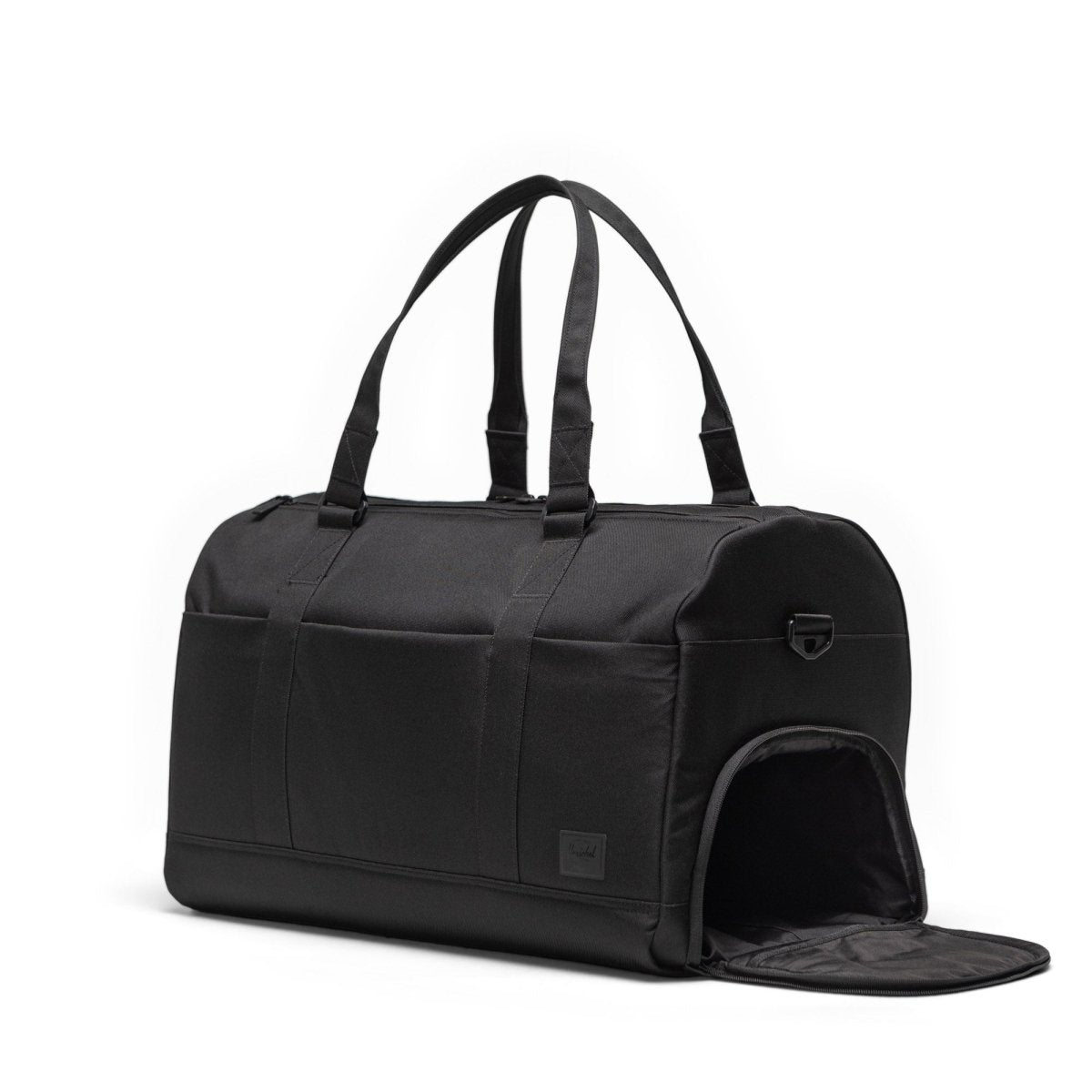 Herschel Tech Novel Duffle in Black - Getoutside Shoes