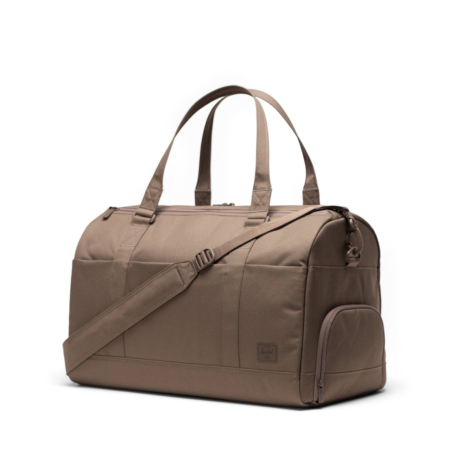 Herschel Tech Novel Duffle in Light Brown - Getoutside Shoes