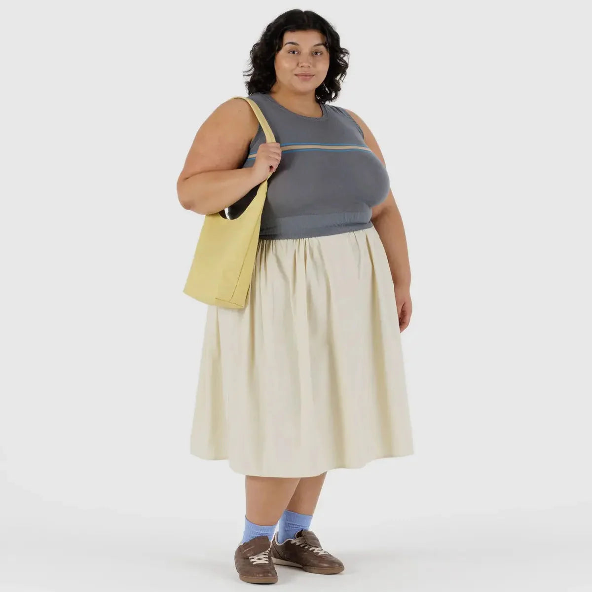 Baggu Small Nylon Sling in Butter