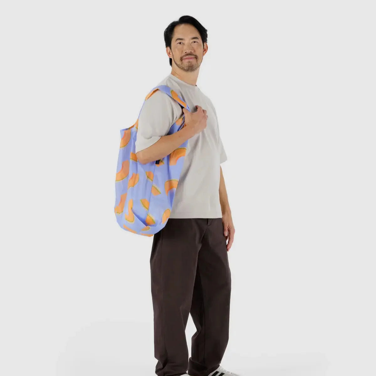 Baggu Big Baggu in Cantaloupe Blue