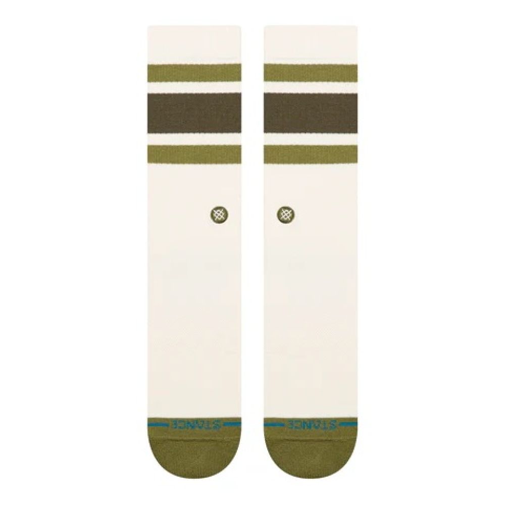 Stance Boyd Crew Socks in Military Green