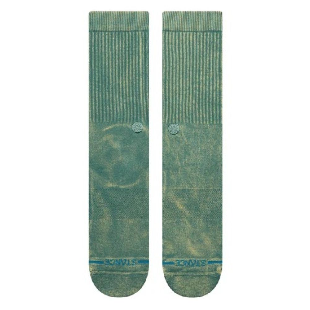 Stance Icon Dyed Crew Socks in Teal
