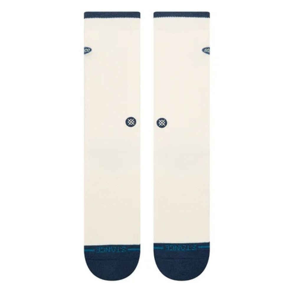 Stance Blurred Crew Socks in Canvas