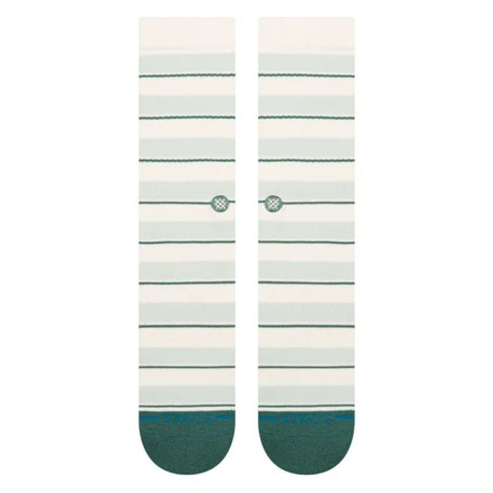 Stance Striped It Crew Socks in Teal
