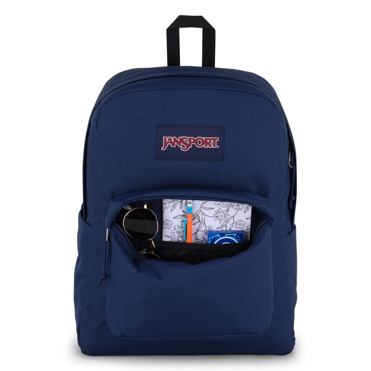 Jansport Superbreak Plus in Navy - Getoutside Shoes