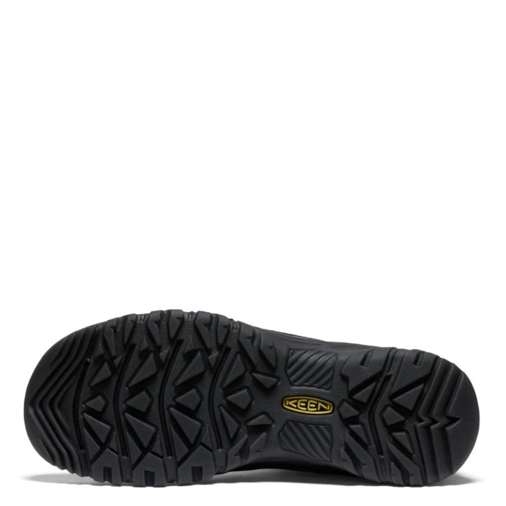 Keen Men's Targhee IV Waterproof Hiking Boot in Bison/Black