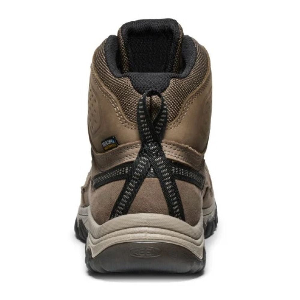 Keen Men's Targhee IV Waterproof Hiking Boot in Brindle/Canteen