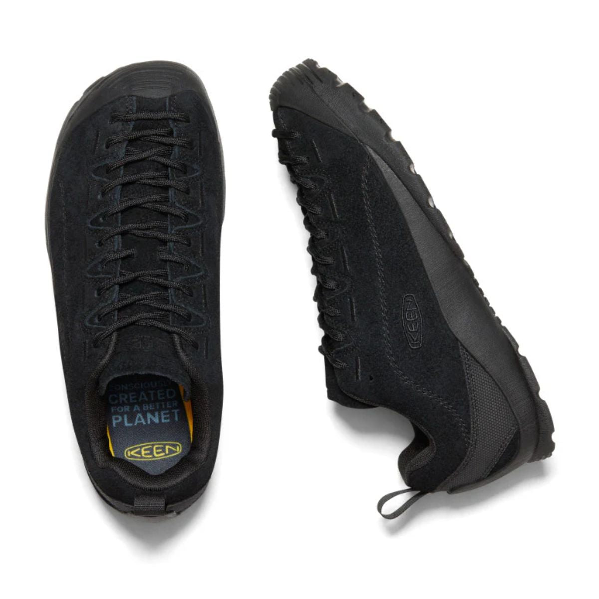 Keen Men's Jasper in Hairy Black/Black - Getoutside Shoes