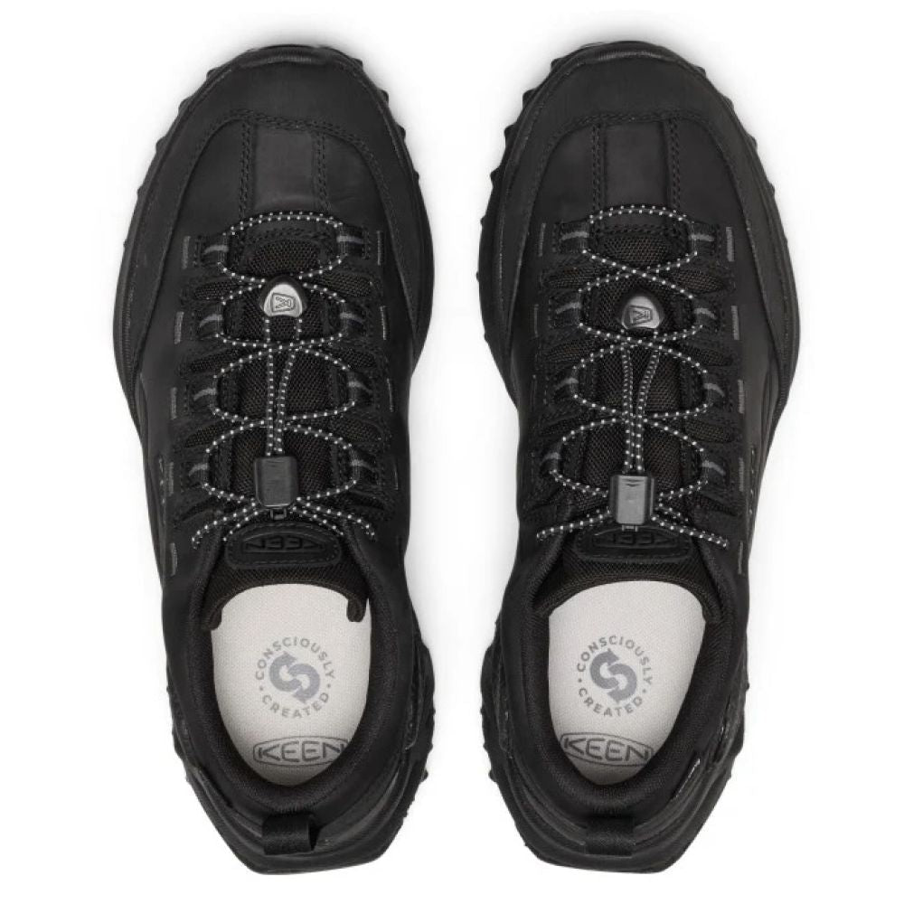 Keen Men's Jasper Zionic Waterproof in Black/Black - Getoutside Shoes