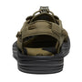 Keen Men's Uneek in Dark Olive/Black - Getoutside Shoes