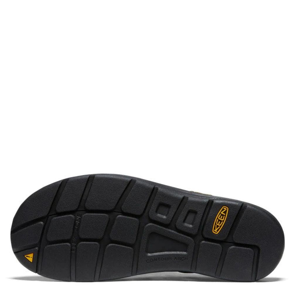 Keen Men's Uneek in Dark Olive/Black - Getoutside Shoes