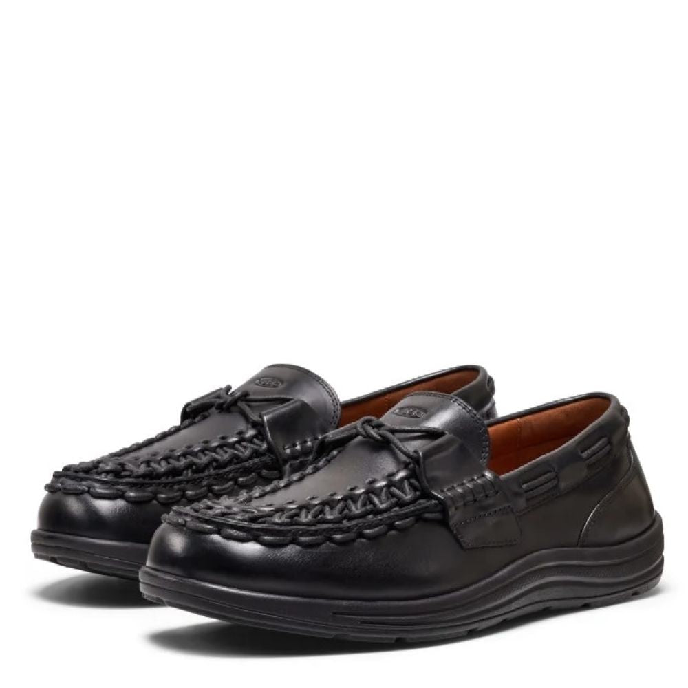 Keen Men's Uneek Loafer in Nocturnal Black - Getoutside Shoes