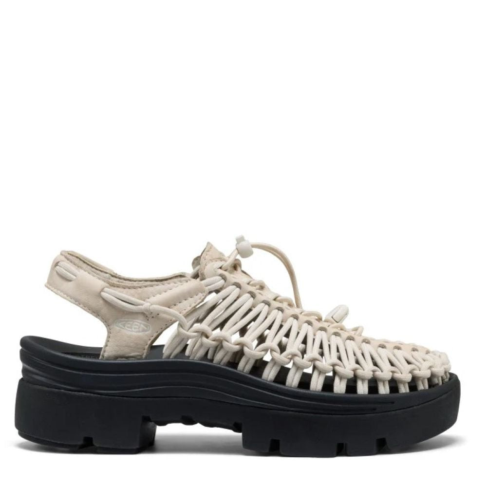 Keen Unisex Uneek PLT in Birch Smooth Leather - Getoutside Shoes