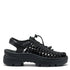 Keen Unisex Uneek PLT in Black Smooth Leather - Getoutside Shoes