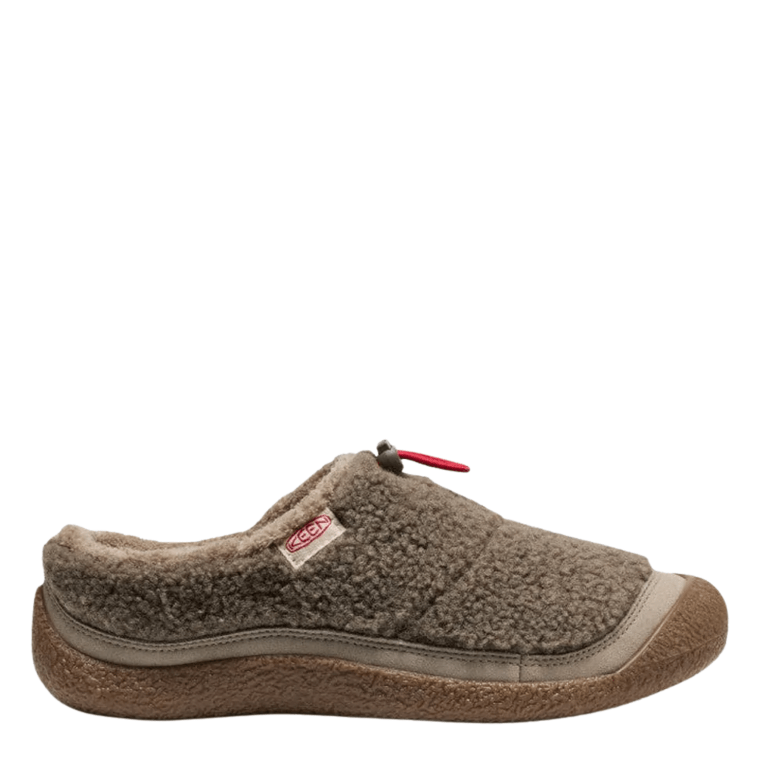 Keen Women's Howser III Slide in Brindle/Brindle Sherpa Fleece - Getoutside Shoes