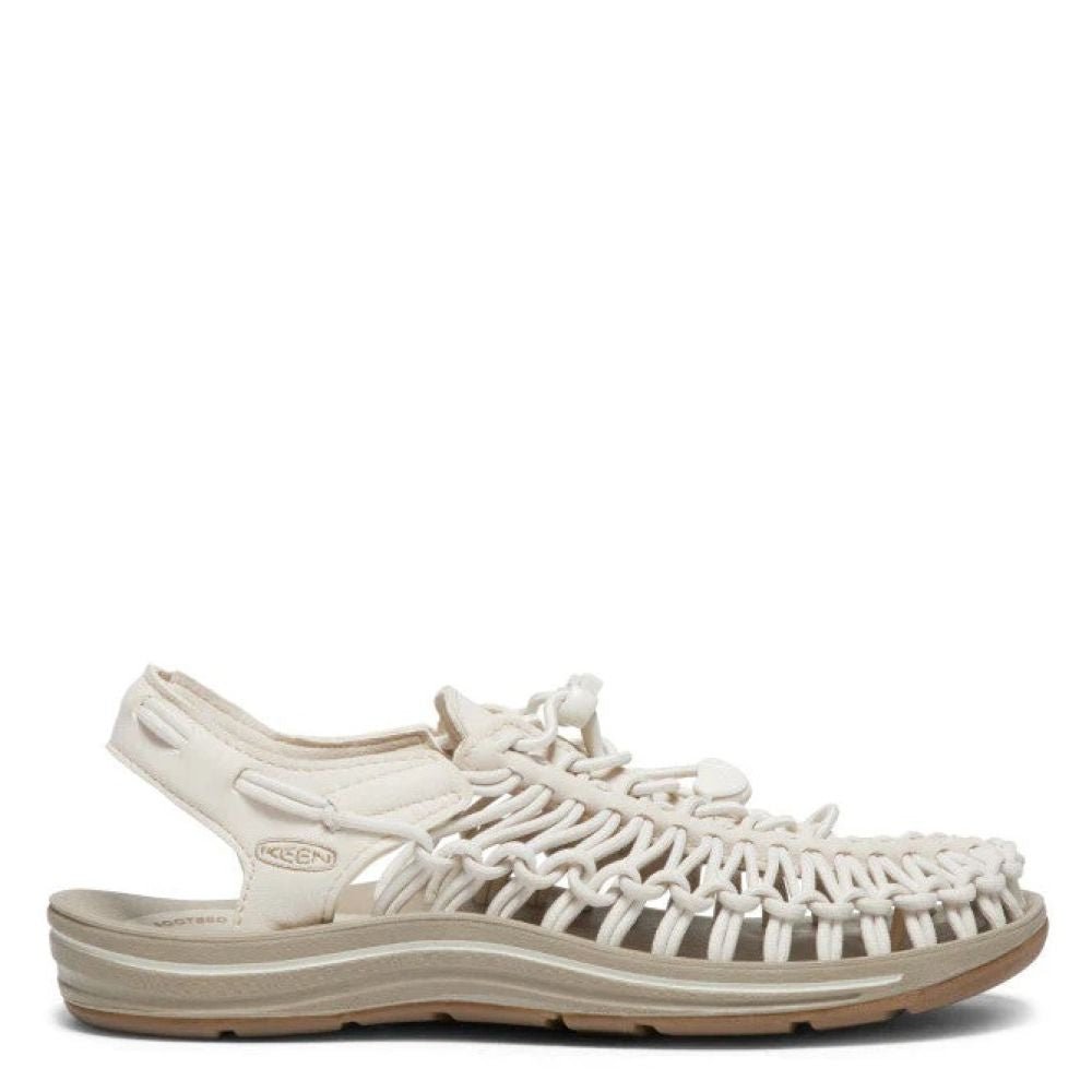 Keen Women's Uneek in White Cap/Cornstalk - Getoutside Shoes