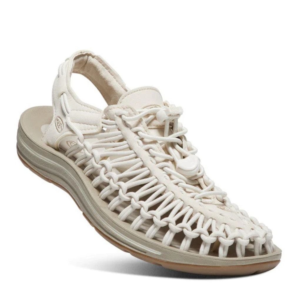 Keen Women's Uneek in White Cap/Cornstalk - Getoutside Shoes