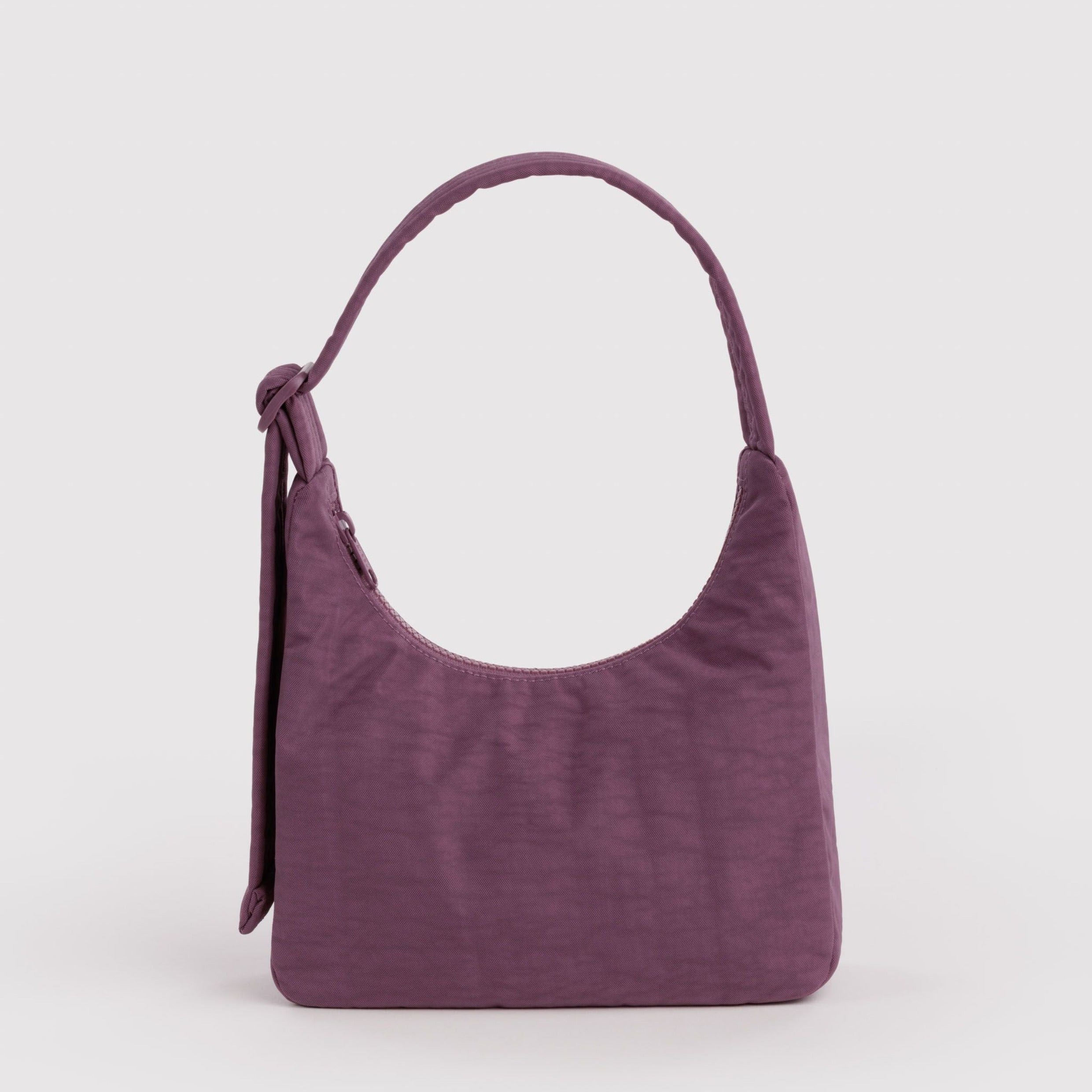 Baggu Mini Nylon Shoulder Bag in Wild Plum