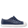 Native Kids Jefferson in Regatta Blue/ Shell White - Getoutside Shoes