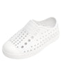 Native Kids Jefferson in Shell White/ Shell White - Getoutside Shoes