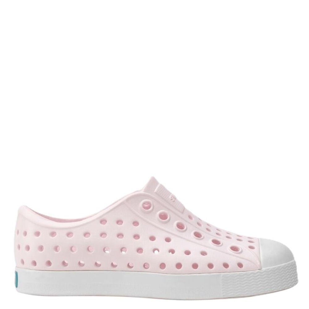 Native Kids Jefferson Sugarlite in Milk Pink/ Shell White - Getoutside Shoes