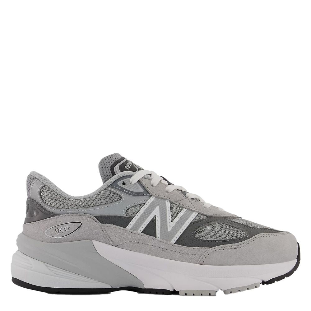 New Balance Youth FuelCell 990 in Grey with Silver