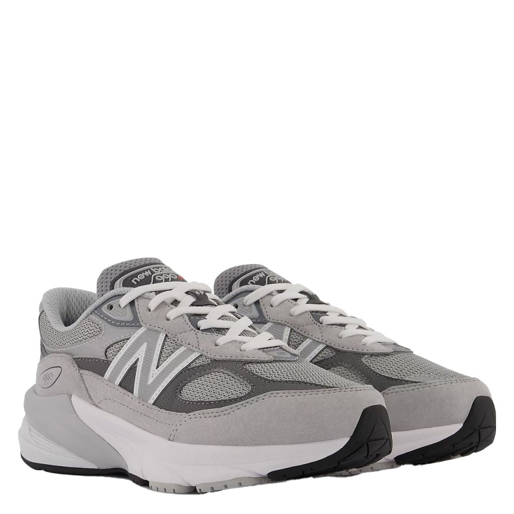 New Balance Youth FuelCell 990 in Grey with Silver