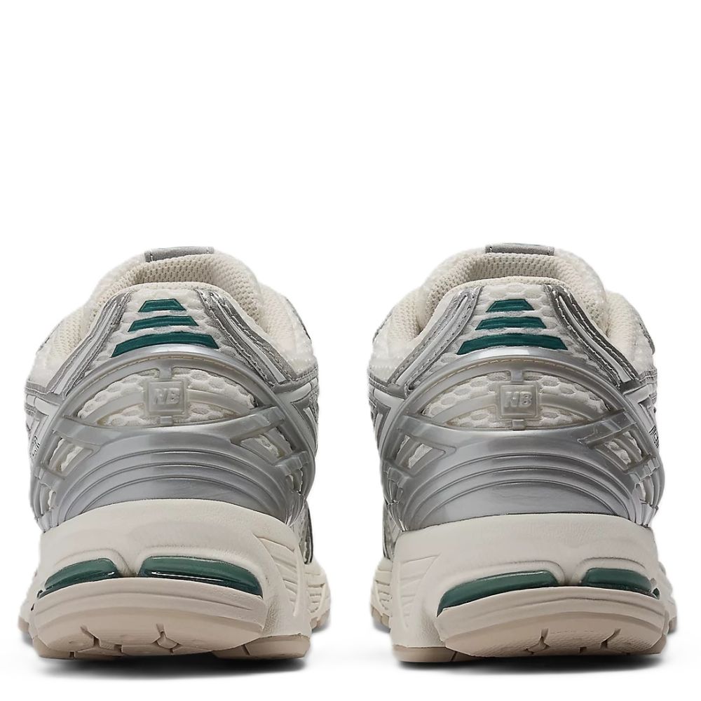 New Balance 1906R in Silver Metalic with Sea Salt and New Spruce
