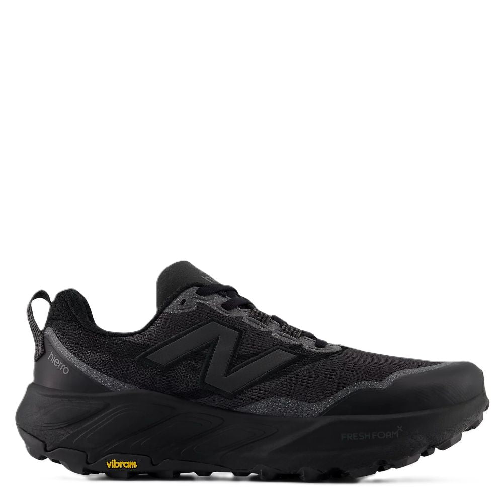 New Balance Men's Fresh Foam X Hierro in Black Cement with Black