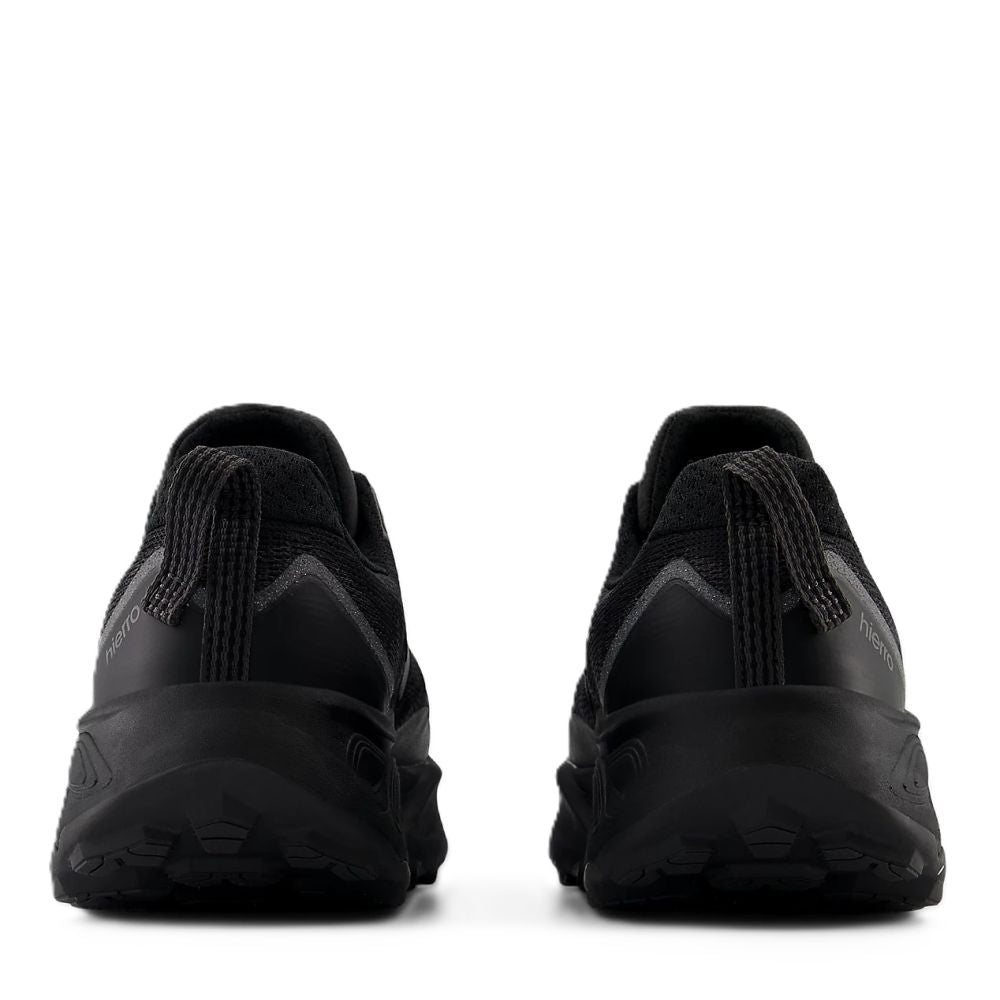 New Balance Men's Fresh Foam X Hierro in Black Cement with Black
