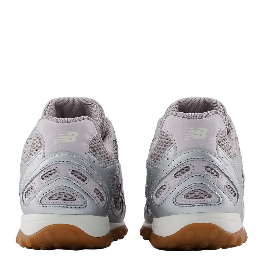 New Balance Women's 204L in Truffle Salt with Horizon Grey and Silver Metallic