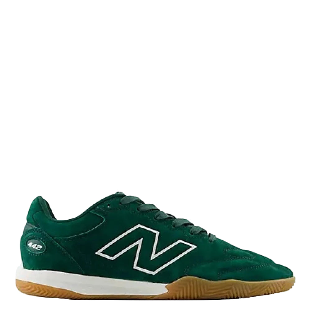 New Balance Women's 442 Elite IN LS V3 in Nightwatch Green with Sea Salt