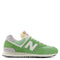 New Balance Women&#39;s 574 in Chive with Sea Salt