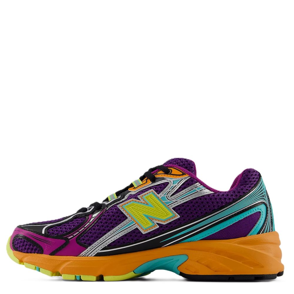 New Balance Women's 740 in Concord Grape with Purple Fuchsia and Sun Glow