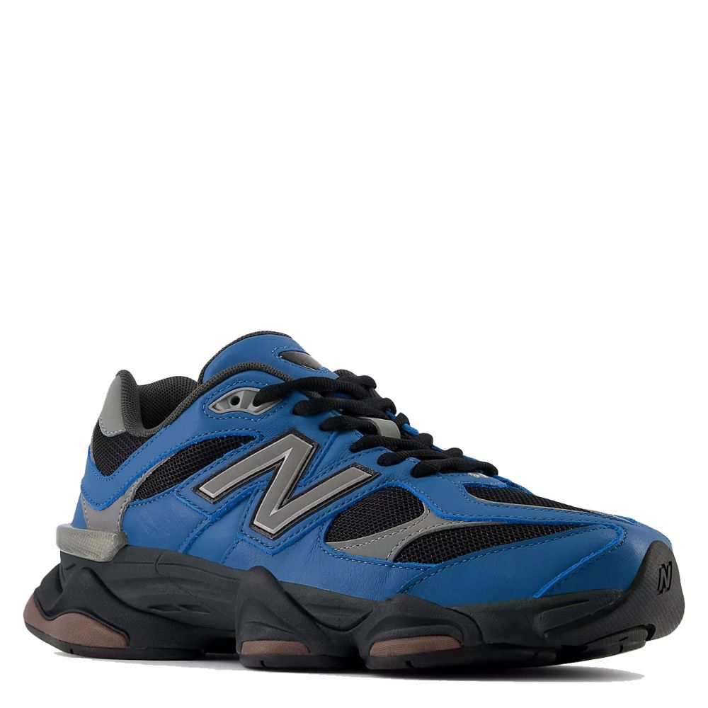 New Balance 9060 in Blue Agate with Black and Rich Oak