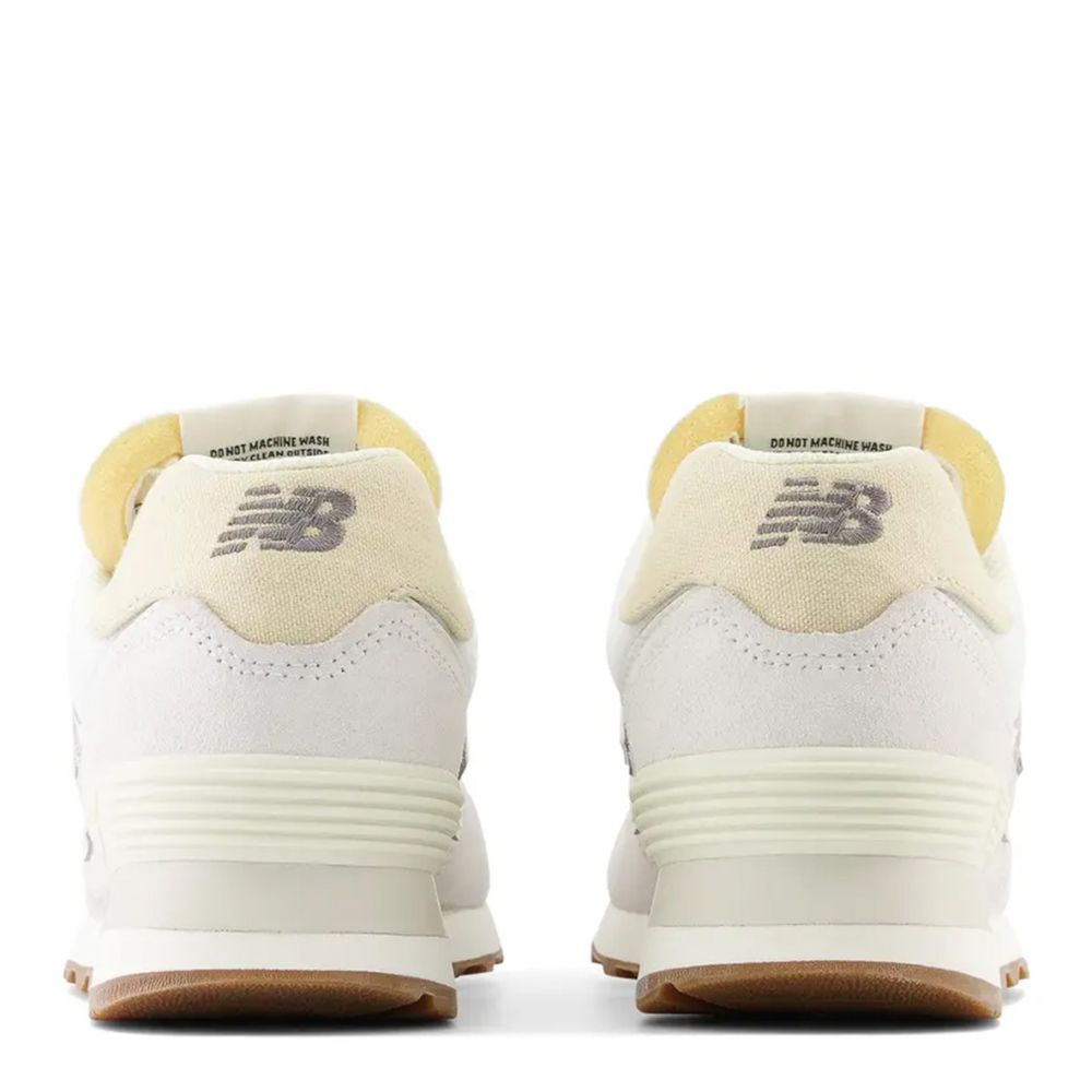 New Balance Women&#39;s 574 in Reflection with White and Angora
