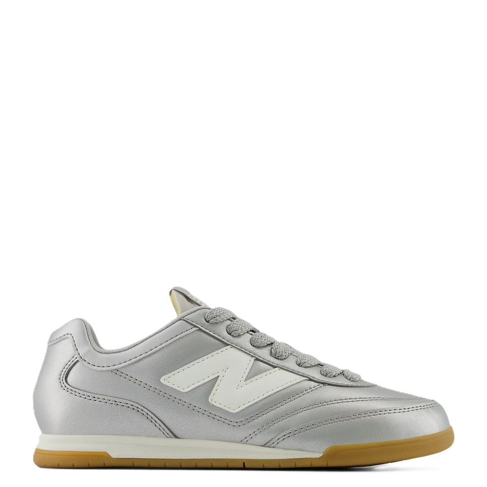 New Balance Women's RC42 in Silver Metallic with Sea Salt