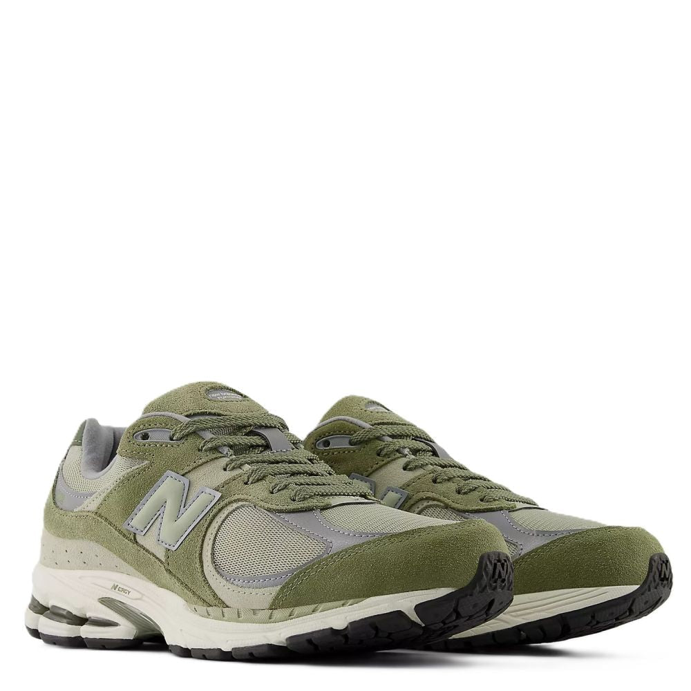 New Balance 2002R in Dark Olivine with Olivine and Slate Grey - Getoutside Shoes