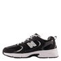 New Balance 530 in Black with Magnet and Silver Metallic - Getoutside Shoes