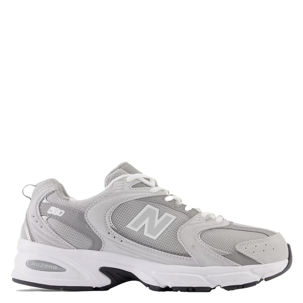 New Balance 530 in Raincloud with Shadow Grey and Silver Metallic - Getoutside Shoes
