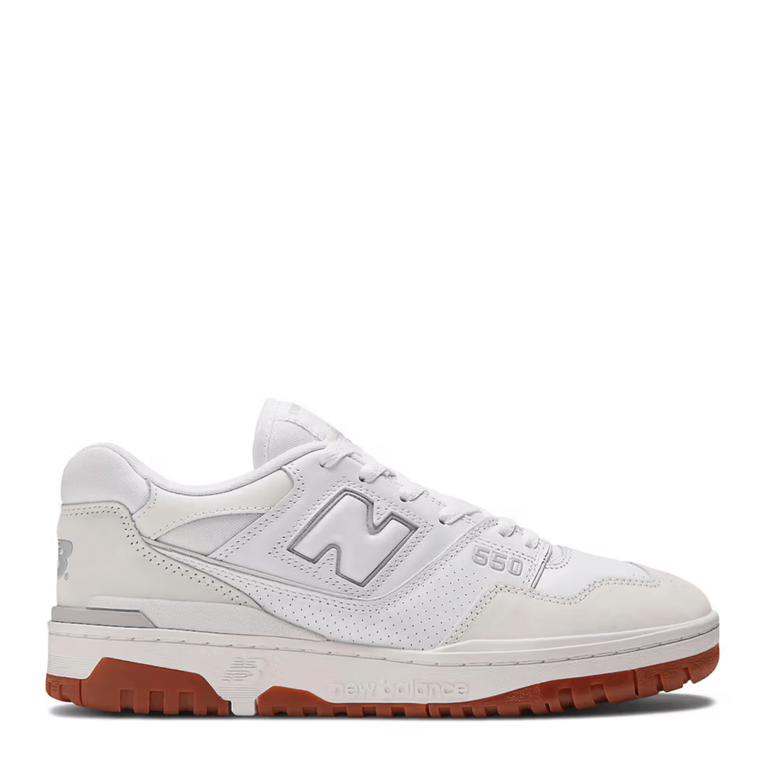 New Balance 550 in White Gum - Getoutside Shoes