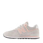 New Balance 574 in Rain Cloud with Pink Haze - Getoutside Shoes