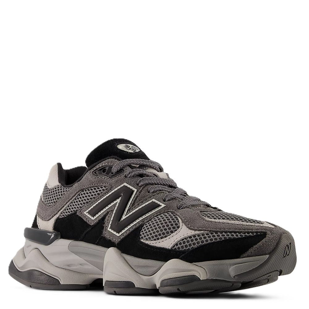 New Balance 9060 in Black with Castlerock - Getoutside Shoes