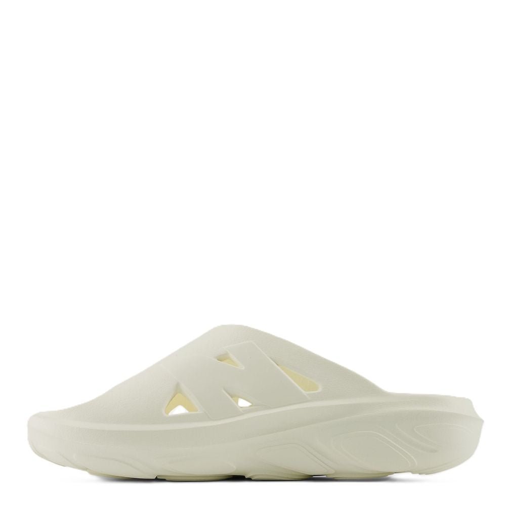 New Balance Fresh Foam RCVRY Slide in Angora with Parchment - Getoutside Shoes