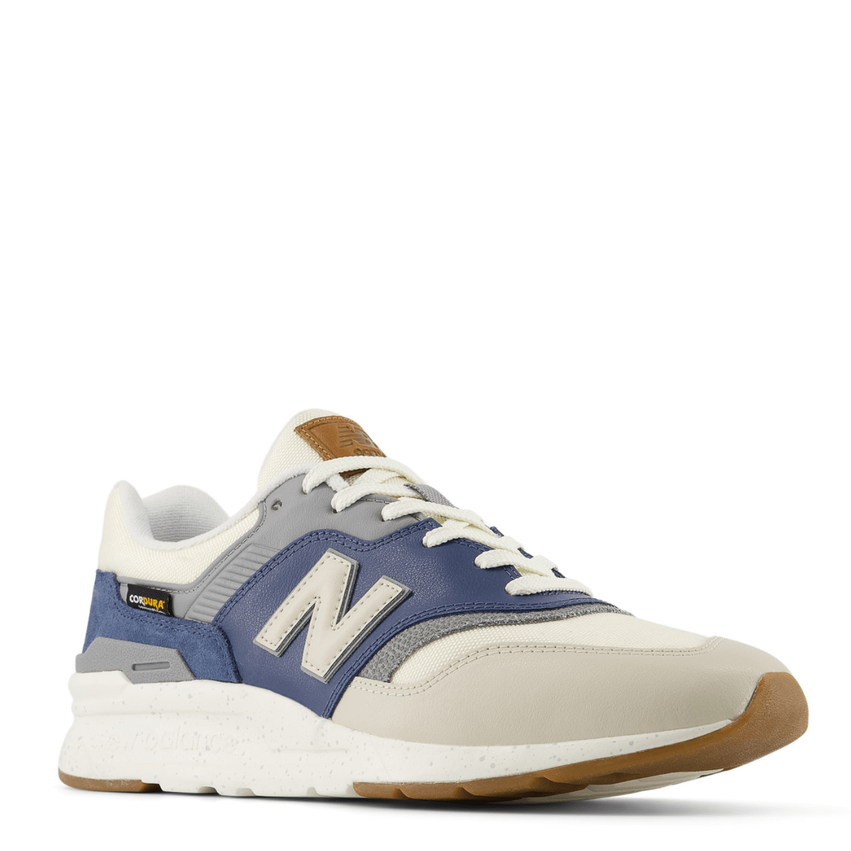 New Balance Men's 997H in White with Sea Salt and Vintage Indigo - Getoutside Shoes